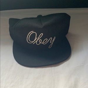 Obey adjustable hat embroidered logo